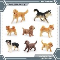 ราคา จําลองลูกสุนัขขนาดเล็กชุดรุ่น Husky Golden Retriever การล่าสัตว์สุนัข Dachshund Springer Spaniel Shiba Inu ตุ๊กตา (47609452939)