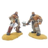 ราคา World of Warcraft Merchandise Horde Thrall Alliance Orgrim Orc Action Figure รูปที่สะสม (54056615825)