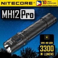 ราคา ไฟฉาย Nitecore MH12 PRO 3300 ลูเมนส์ แบตเตอรี่ 5300mAh ชาร์จ USB C ระยะลำแสง 505 เมตร (58000250236)