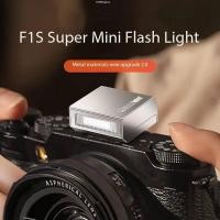 ราคา MEDALight F1 F1S โลหะรุ่นมินิกล้องแฟลช Speedlite Universal Hot Shoe Mount สําหรับกล้อง Fuji Sony Nikon Canon (57307540796)
