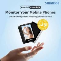 ราคา Shimbol CP5 Mini 2 โทรศัพท์ Selfie Monitor HD Selfie หน้าจอกระเป๋าสําหรับ iPhone Selfie Vlog Live Stream สําหรับกล้องด้านหลัง Selfies (55007550296)