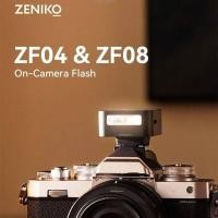 ราคา ZENIKO ZF04 ZF08 Mini On กล้องแฟลช Speedlite Universal Hot Shoe Mount สําหรับ Ricoh GR3 Fuji XM5 Sony ZVE10 Nikon ZFC กล้อง DSLR (57207540760)