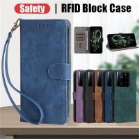 ราคา ปลอกสําหรับXiaomi 13T 14T Pro Xiaomi13T 13TPro Xiaomi14T 14TProพลิกหนังเคสโทรศัพท์กันกระแทกป้องกันกรณีช่องใส่การ์ดกระเป๋าสตางค์วงเล็บปลอกปกหลัง (47009605712)