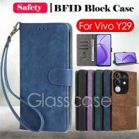 ราคา Vivo Y29 2025 สําหรับ Vivo Y39 Y29 Y19s VivoY39 Y 39 VivoY29 Y 29 VivoY19s Y 19s พลิกหนังเคสโทรศัพท์กันกระแทกป้องกันกรณีช่องใส่การ์ดกระเป๋าสตางค์วงเล็บปลอกปกหลัง (43980403804)