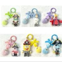 ราคา SpongeBob SquarePants Pirate Series Flocking พวงกุญแจจี้ตุ๊กตาการ์ตูนแฟนของขวัญ (45259588051)