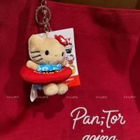 ราคา หนังสีดําร่วมคิตตี้จี้ตุ๊กตาสไตล์ฮาวายตุ๊กตากระเป๋าเป้สะพายหลังพวงกุญแจ (54510304118)