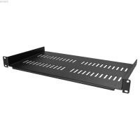 ราคา Runn Universal Vented Rack Shelf Heavy Duty Steel 1U Cantilever Tray 10 ลึกสําหรับ 19 (25881245911)