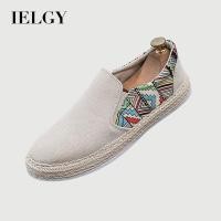 ราคา IELGY รองเท้าผ้าใบแบบสวมหุ้มข้อต่ําแบบลําลองสําหรับผู้ชาย (28923459587)