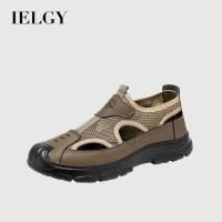 ราคา รองเท้าแตะIELGY สไตล์ใหม่สำหรับผู้ชาย เหมาะสำหรับการเดินป่าและเล่นบนชายหาด (42956231662)