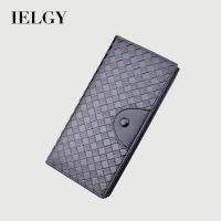 ราคา IELGY กระเป๋าสตางค์ใหม่ผู้ชายคลัทช์ยาว Multi Card กระเป๋าสตางค์ความจุขนาดใหญ่ (28654375830)