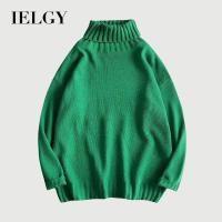 ราคา IELGY เสื้อกันหนาวคอเต่าเกาหลีสีบริสุทธิ์ผู้ชายแขนยาวเรียบง่าย (22852857764)