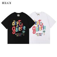 ราคา IELGY เสื้อยืด แขนสั้น พิมพ์ลายสายรุ้ง ทรงหลวม พลัสไซซ์ สําหรับผู้ชาย (21892434964)