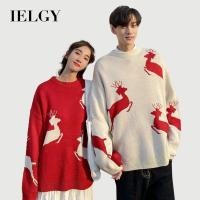 ราคา IELGY เสื้อกันหนาวกวางสีแดงเรียบง่ายทุกการแข่งขันผู้ชาย (20183495440)