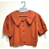 ราคา เสื้อคอปกสีส้มอิฐ ผ้าฝ้าย ทรงคอป อก 38 ยาว 18 นิ้ว อ่าน (45360461060)