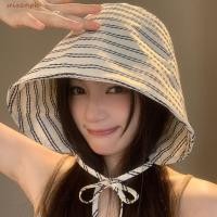 ราคา เซซ6โอ หมวกกันแดด ขนาดใหญ่ปีกกว้างปีกหมวกถัง ใบหน้าลดน้ําหนักระบายอากาศป้องกันรังสียูวีน้ําหนักเบาลายชาวประมงหมวกกลางแจ้ง (54011389595)