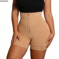 ราคา HUBERT Body Shapers เอวสูง Butt Lifter Tummy Controlชุดชั้นใน ง่ายหลังคลอดไม่มีรอยต่อซิปด้านหน้าSlimming Shapewearหลังคลอด (47761327786)