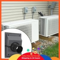 ราคา supergoodsales ASHATA HVACการเจาะผนังและชุดสายฝาครอบชุดแยกACติดตั้งง่ายสำหรับเครื่องปรับอากาศขนาดเล็กปั๊มความร้อนระบบไร้ท่อ สีเทา (57509975628)