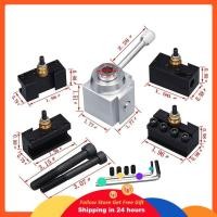 ราคา Supergoodsales Supergoodsales เครื่องมือเปลี่ยนด่วนมินิเครื่องกลึงโลหะโพสต์ชุดอลูมิเนียมพร้อมสกรู Hex คีย์ตัดผู้ถืออุปกรณ์เสริมสำหรับเครื่องกลึง (50958823551)