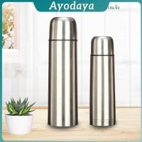 ราคา Ayo กระติกน้ำสแตนเลสขนาดเล็ก 500ML 304 ความจุขนาดใหญ่ กระบอกน้ำสแตนเลสเก็บอุณหภูมิ ขวดน้ำพกพา Stainless Water Bottle (44018677416)