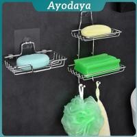 ราคา Ayo ที่วางสบู่สแตนเลส ชั้นวางของ วางสบู่ ฟองน้ำ ไม่ต้องเจาะผนัง soap dish (29741440773)