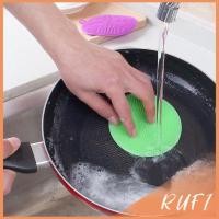 ราคา RUFI ซิลิโคนล้างจาน ฟองน้ำล้างจาน ฟองน้ำซิลิโคน ทำความสะอาดอเนกประสงค์ แผ่นล้างจาน ที่ขัดหม้อ Silocone Kitchen Sponge (25966922601)