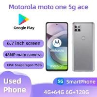 ราคา Motorola One 5g ACE XT2113 5G สมาร์ทโฟน 256GB All Colours Good Condition โทรศัพท์มือสอง (50507689347)