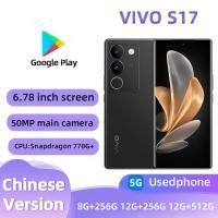 ราคา VIVO S17 5G หน้าจอสมาร์ทโฟน 256GB All Colours Good Condition โทรศัพท์มือสอง (48008030356)