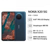 ราคา พร้อมส่ง สมาร์ทโฟน NOKIA X20 5G แรม 8GB รอม 128GB 6 67 นิ้ว 64MP 32MP 4470mah Android 12 OS มือสอง ใหม่ 98 (18384637105)