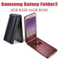 ราคา Samsung Galaxy โฟลเดอร์ 2 G1650 G160N Quad Core 2GB RAM 16GB 32GB ROM 8MP กล้อง 4G LTE Wifi Dual SIM android Flip โทรศัพท์มือถือสมาร์ทโฟนรองรับ Google play (21891714752)