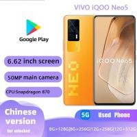 ราคา โทรศัพท์หน้าจอสมาร์ทโฟน VIVO iQOO Neo5 ของแท้ 5G มือสอง (26994487303)