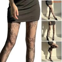 ราคา WIT ผู้หญิง Sheer ลูกไม้ Fishnet Pantyhose ความงาม Elegant ดอกไม้ Vine รูปแบบตาข่าย Tights เลกกิ้งถุงน่องสําหรับ Part (57960704413)