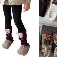 ราคา WIT Cosy Lined เด็กวัยหัดเดินขาอุ่น Windproof Ankle Cuffs ลายทางกางเกงขายาว (57460704290)