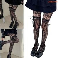 ราคา WIT ผู้หญิง Garter เข็มขัด Tights รูปแบบ Fishnet ต้นขาถุงน่องถุงน่องเอว Pantyhose Suspender Pantyhose ของขวัญ (56860712659)