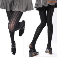 ราคา WIT ถุงน่อง Jacquard หัวใจแนวตั้งสําหรับผู้หญิงถุงน่องถุงน่องสีทึบหรูหรา (54560699988)