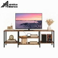 ราคา Antico ชั้นวางทีวี 65นิ้ว ตู้วางทีวี บอร์ดเกรด E0 สไตล์ยุโรป พร้อมชั้นวางของ โครงเหล็ก ประกอบง่าย แข็งแรงทนทาน (42023965619)
