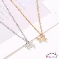 ราคา สร้อยคอจี้ผีเสื้อ สร้อยคอสไตล์เกาหลี สร้อยคอแฟชั่น necklace (17981049783)