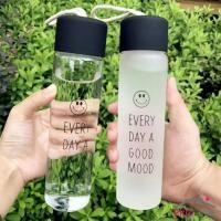 ราคา กระบอกใส่น้ำ ขวดแก้วใส่น้ำดื่มพกพา 350 ml มีสายคล้องมือ พกพาสะดวก Portable glass (15909896676)