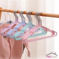 ราคา ไม้แขวนเสื้อ หุ้มยางกันลื่น แพค 10ชิ้น ส่งแบบสุ่มสี ไม่กินเนื้อที่ ไม้แขวนเสื้อสแตนเลส หุ้มยางกันลื่น ไม่หัก coat hanger (14065942056)
