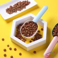 ราคา พร้อมตัวหนีบปากถุง ที่ตักอาหารสุนัข แมว ช้อนตักอาหาร Food spoon (10480546965)
