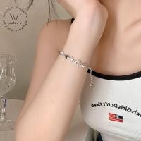 ราคา พร้อมส่ง สร้อยข้อมือเงินแท้ Sweet Love กำไลเพชร Moissanite กําไลข้อมือผู้หญิง กำไลข้อมือเงินแท้ สร้อยข้อมือเพชร (24807198444)