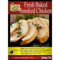 ราคา Smoked chicken breast 500g 250gx2 อกไก่รมควัน พร้อมทาน 500กรัม 250กรัมx2ชิ้น (45210385632)