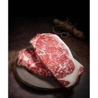 ราคา Tender Valley Australian Angus Striploin Marbling Score 4 Approx 320g (43879789555)