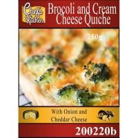 ราคา Quiche Broccoli and Cream Cheese 250g x2 คีช บล็อคโคลี่และครีมชีส 250กรัมx2 (42329294478)