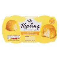 ราคา Mr Kipling Lemon Sponge Pudding 2x95g (50157677937)