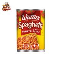 ราคา Watties Spaghetti in Rich Tomato Sauce 420g เส้นสปาเก็ตตี้ในซอสมะเขือเทศ 420กรัม (43030628733)