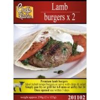 ราคา Lamb burger 2x125g เบอร์เกอร์เนื้อแกะ 2 ชิ้น 125gx2 (29494508457)