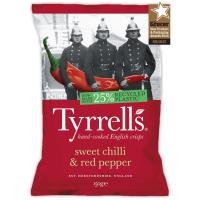 ราคา Tyrrells Sweet Chilli Red Pepper Crisps 150g BBE 02 26 ไทเรลล์ มันฝรั่งทอดกรอบ รสพริกหวานและพริกแดง (57607731371)