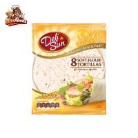 ราคา Delisun Soft Flour Tortilla wraps 18 5cm 320g เดลิซัน แผ่นแป้งตอร์ติญ่า (51958296059)