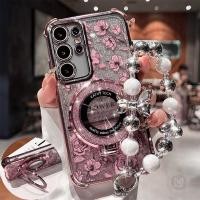 ราคา SAMSUNG สําหรับSamsung Galaxy A71 A51 A31 A21S A11 A20 A30 A50 A70 A50S A30S A20S A10S Glitterแม่เหล็กไร้สายชาร์จวงเล็บกรณีพร้อมสร้อยข้อมือ (50107348269)