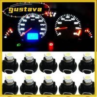 ราคา GUSTAVA ไฟหลอด LED T4 7 1210 1SMD โคมไฟ LED รถยนต์ หลอดไฟแดชบอร์ดรถยนต์ 12V W3W (57809659272)